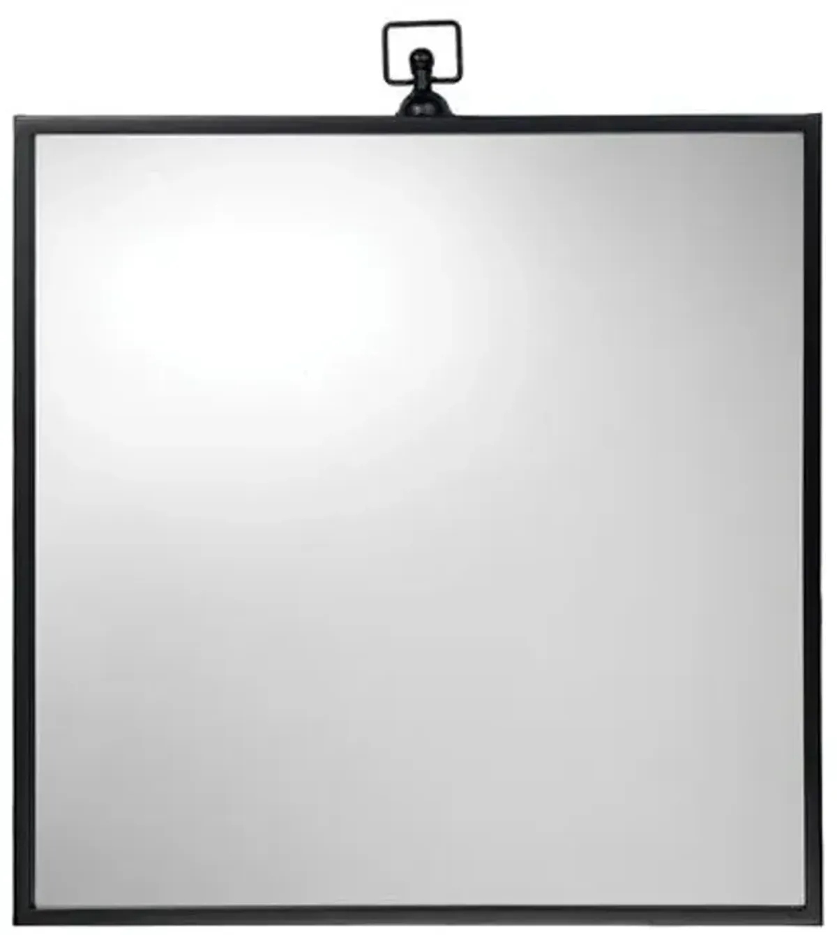 Vince Beveled Wall Mirror - Black