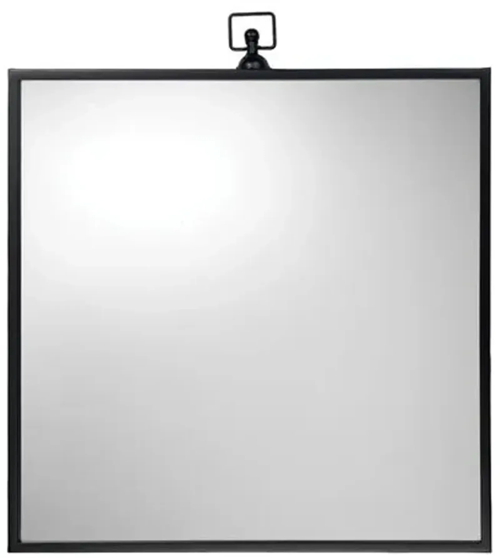 Vince Beveled Wall Mirror - Black