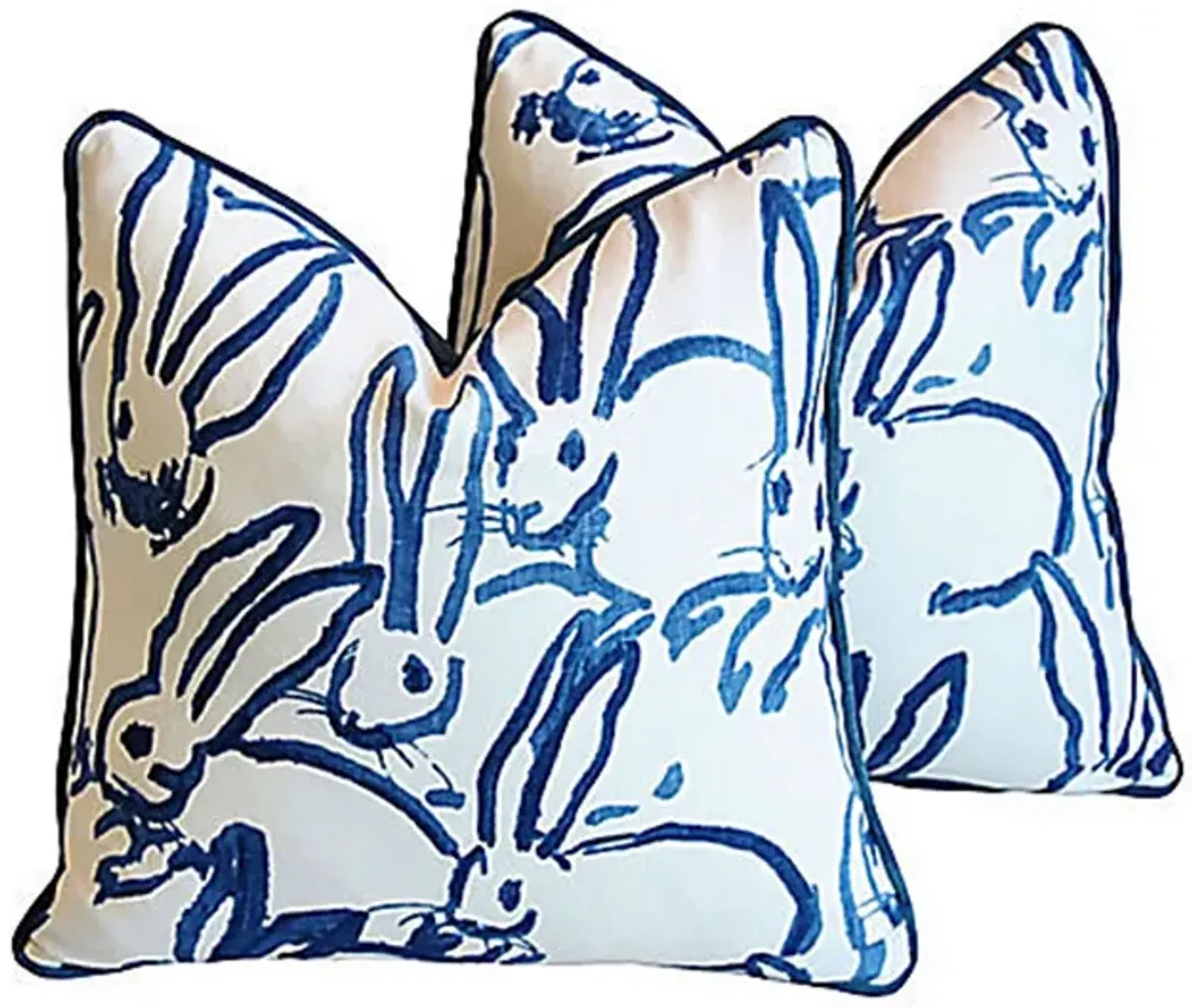 Groundworks Bunny Hutch Pillows, Pair