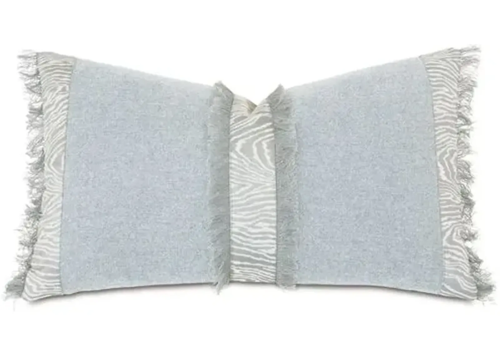 Liesl 22x13 Fringe Pillow - Gray