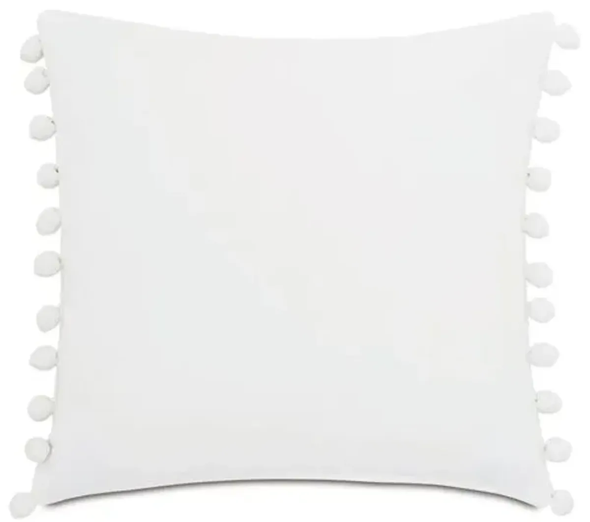 Meyer 22x22 Ball Trim Pillow - Green