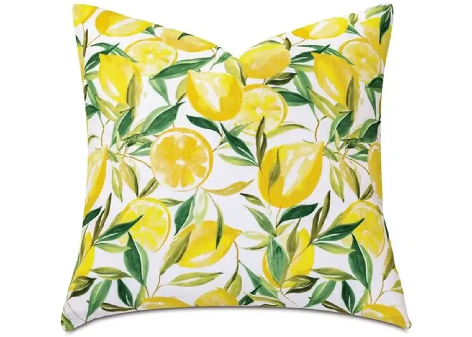 Meyer 22x22 Lemon Pillow - Yellow