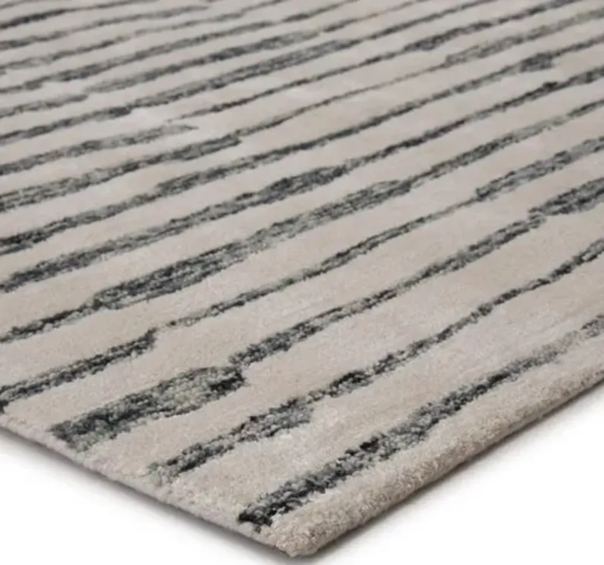 Risley Rug - Black/White - Nikki Chu - White