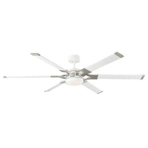 Visual Comfort - Monte Carlo Loft LED Ceiling Fan - Matte White