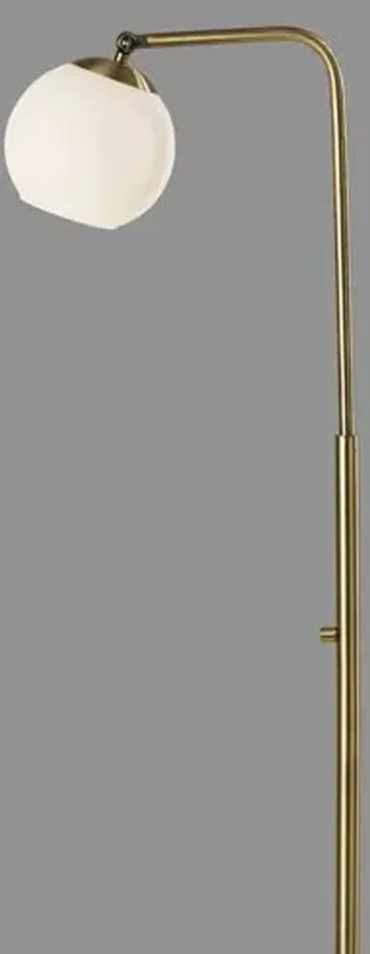 Collin Floor Lamp - Antique Brass