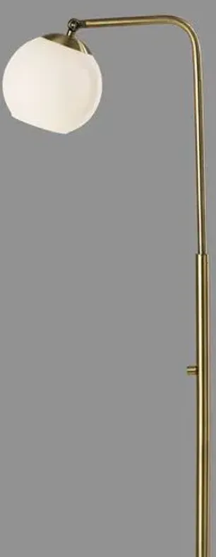 Collin Floor Lamp - Antique Brass