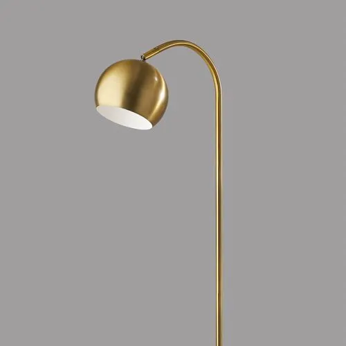 Eliza Floor Lamp - Antique Brass