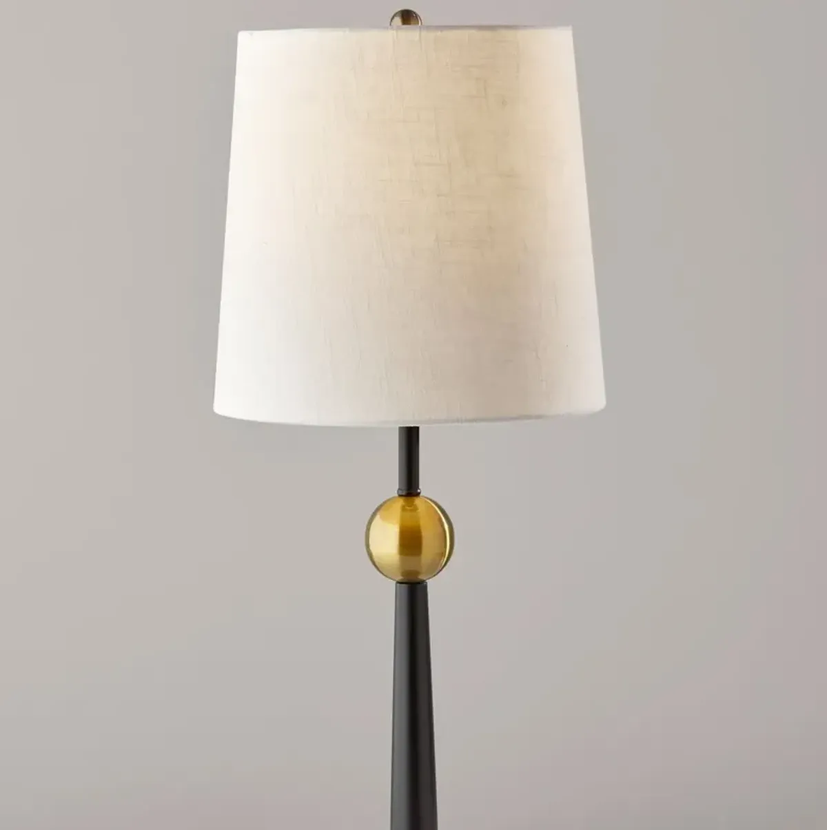 Aubrey Table Lamp - Black/Antique Brass