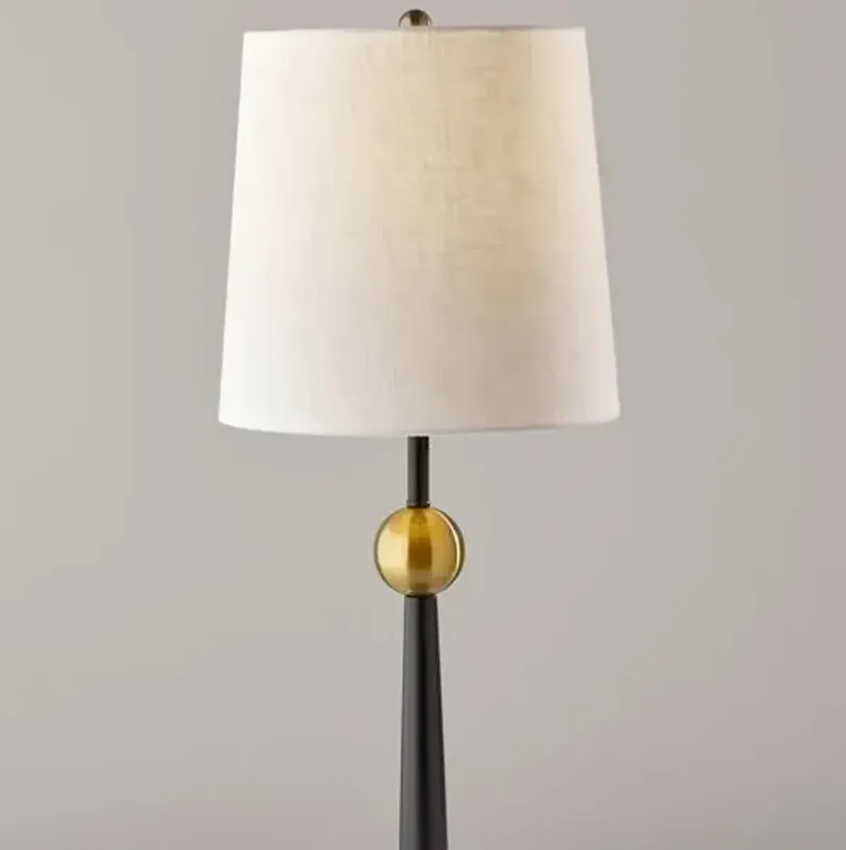 Aubrey Table Lamp - Black/Antique Brass