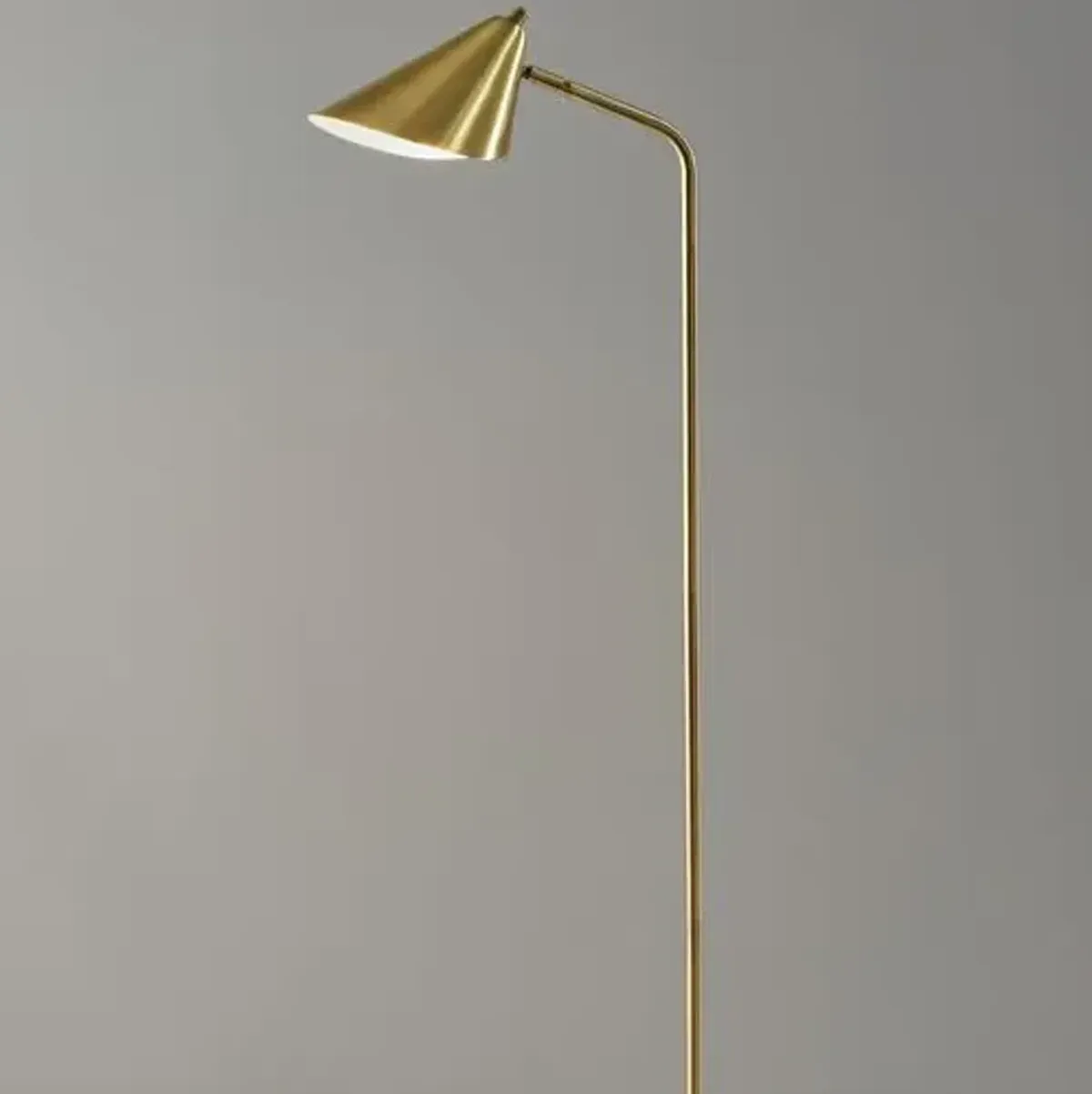 Kinsley Floor Lamp - Antique Brass