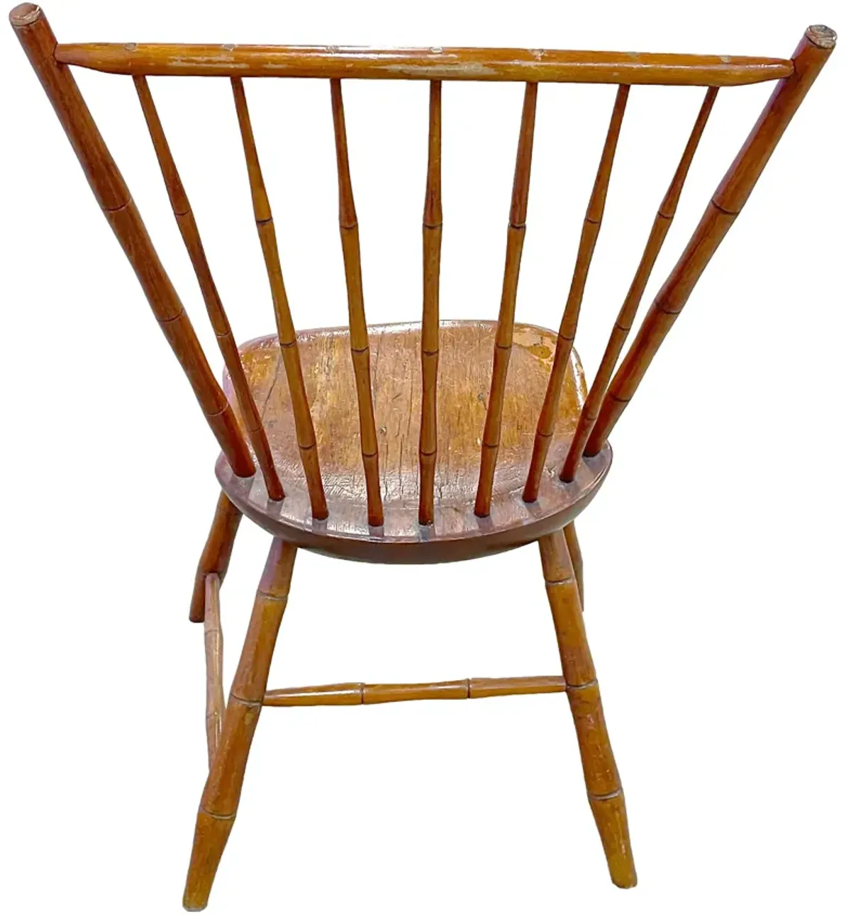 Hand-Made Antique Child's School Chair - Vermilion Designs - Brown