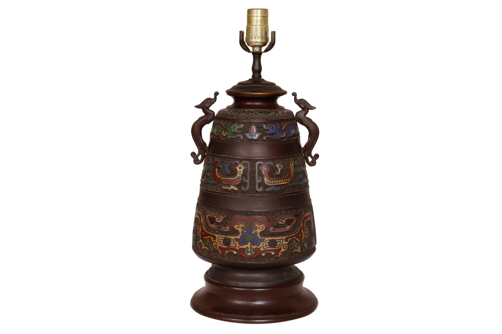 Aztec Style Metal Table Lamp - Interesting Things