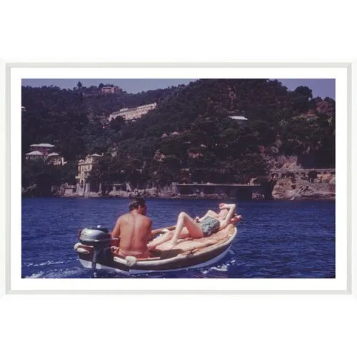 Thurston Hopkins - Portofino Boat Ride - White