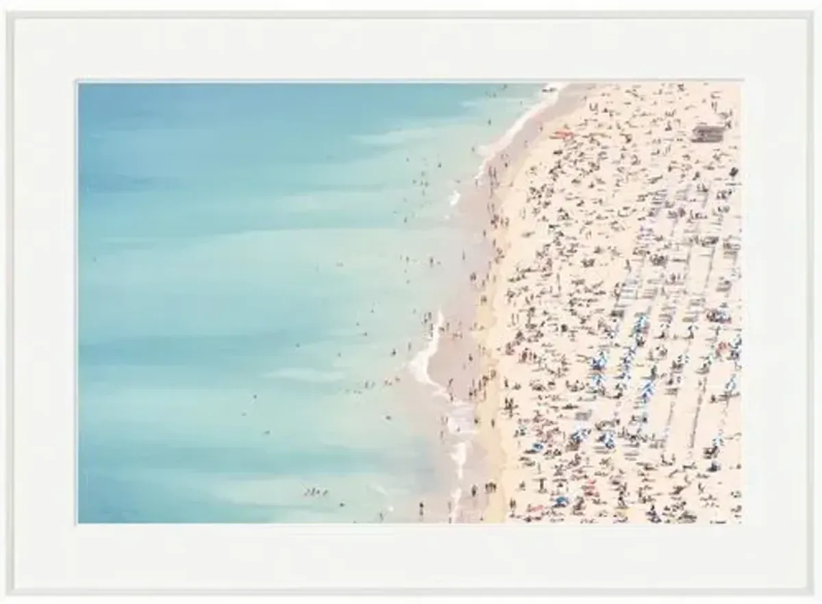 John Harper - Ondarreta Beach - White