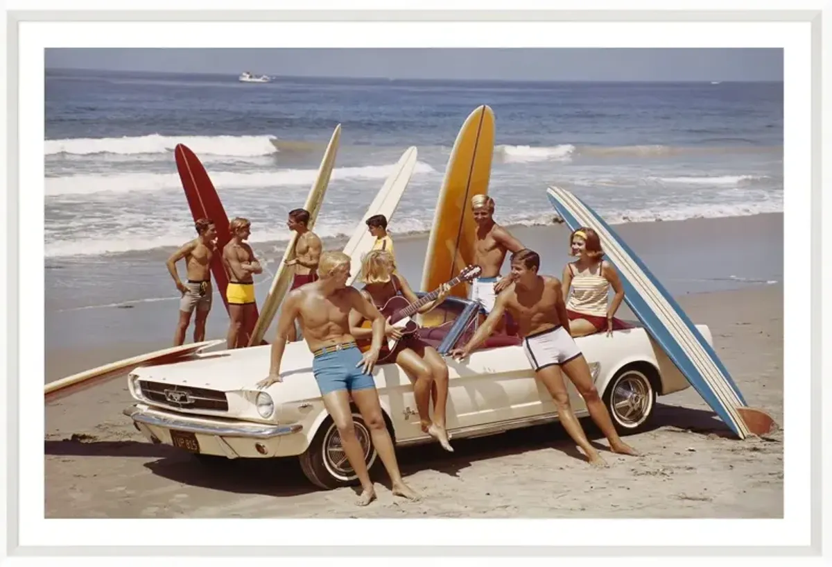 Tom Kelley, Friends Having Fun on Beach