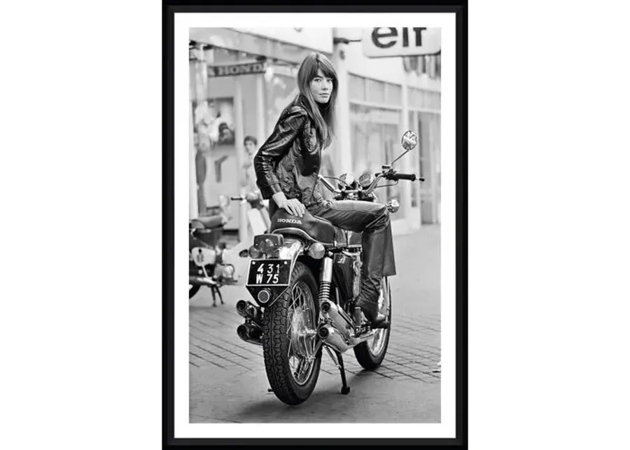 Reg Lancaster - Francoise Hardy - Black