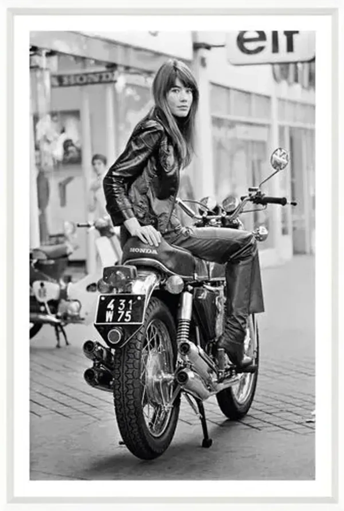 Reg Lancaster - Francoise Hardy - White