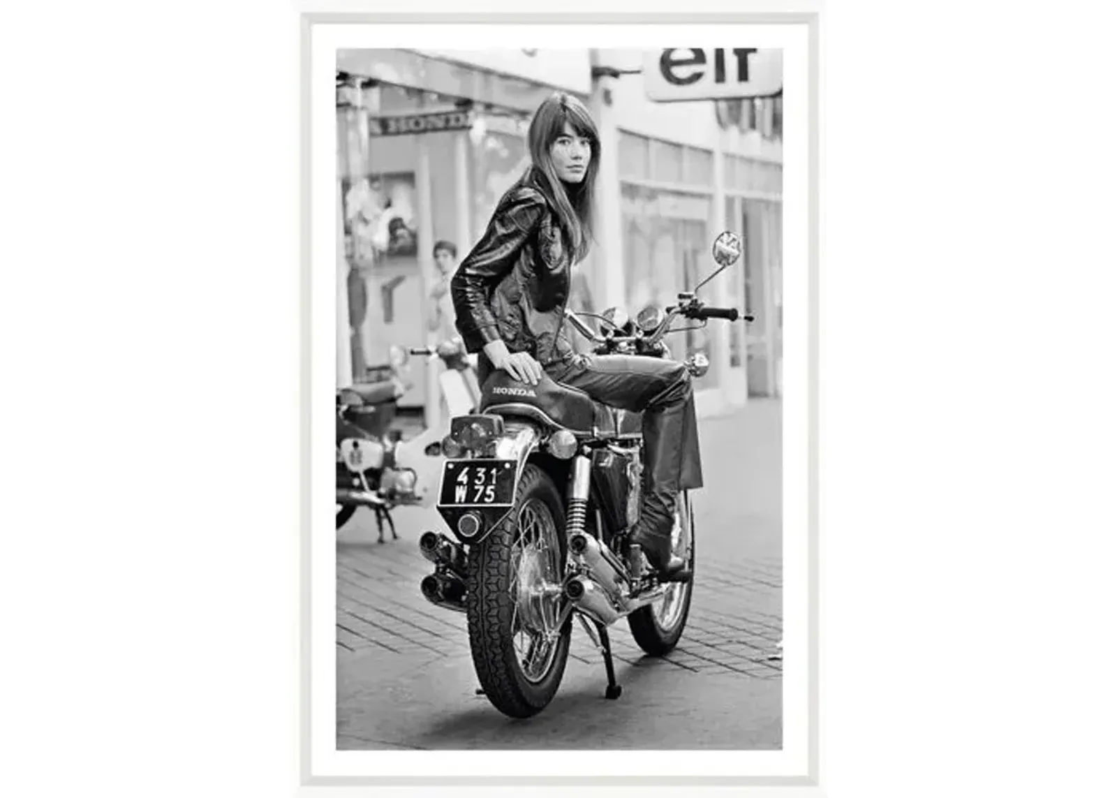 Reg Lancaster - Francoise Hardy - White