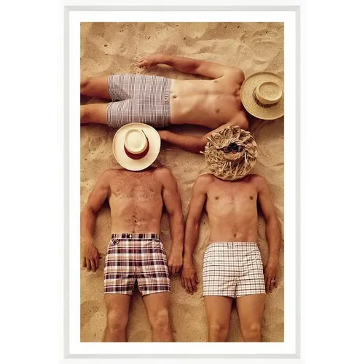 Tom Kelley - Covered Faces - White