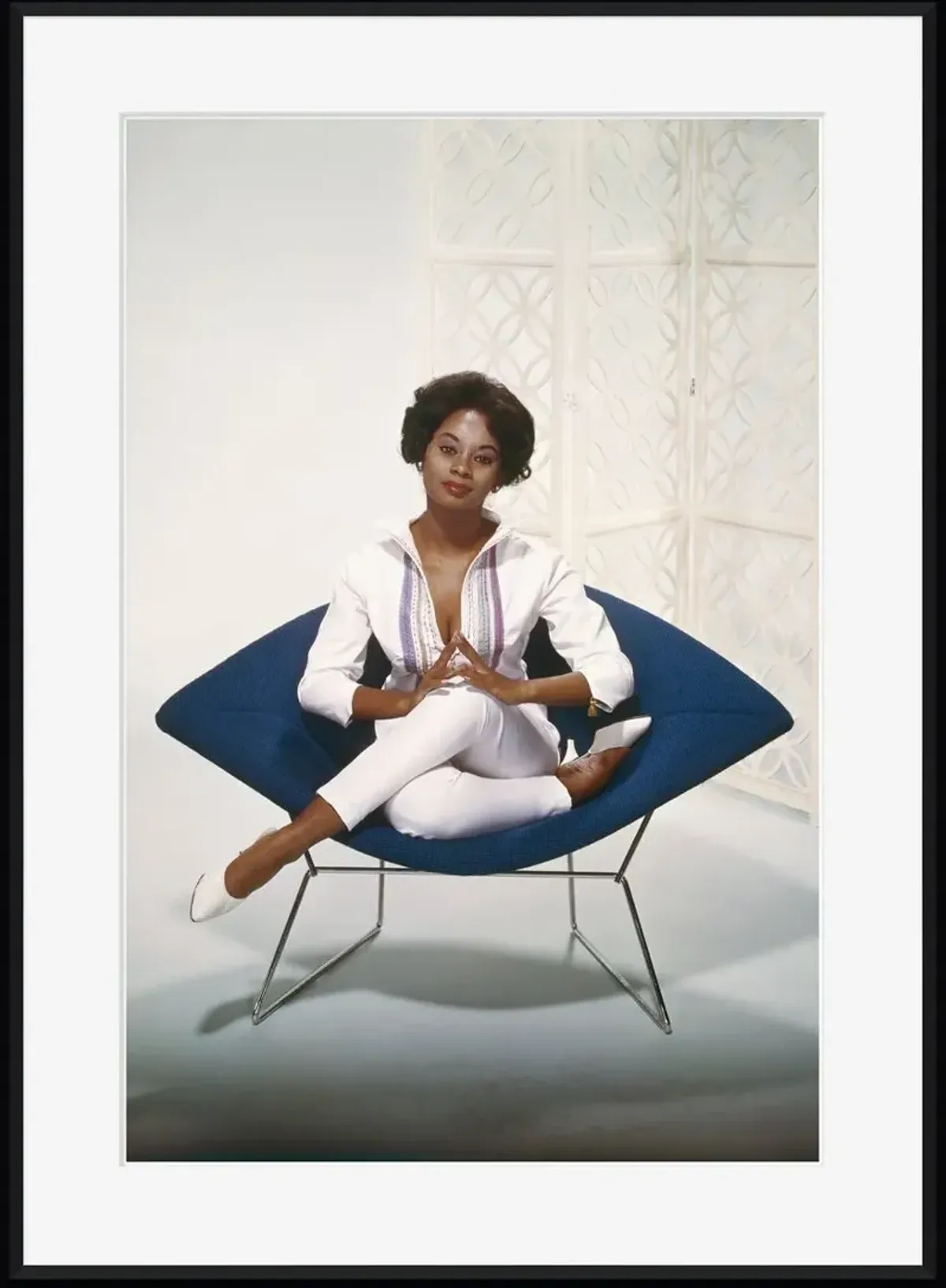 Tom Kelley, Young Woman Sitting on Armchair