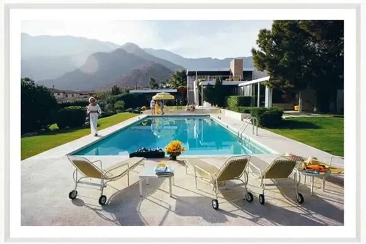 Slim Aarons - Kaufmann Desert House - White