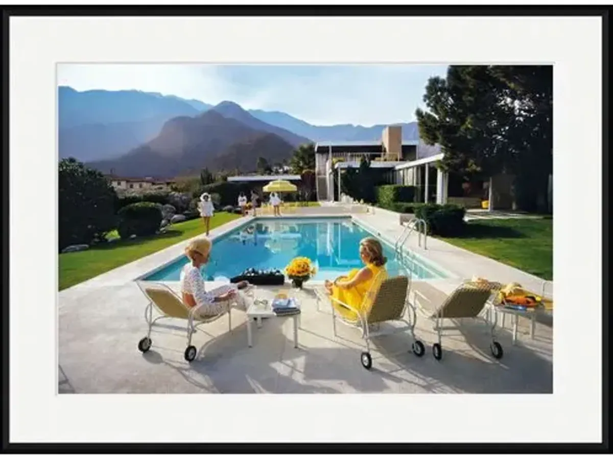 Slim Aarons - Poolside Glamour - Black