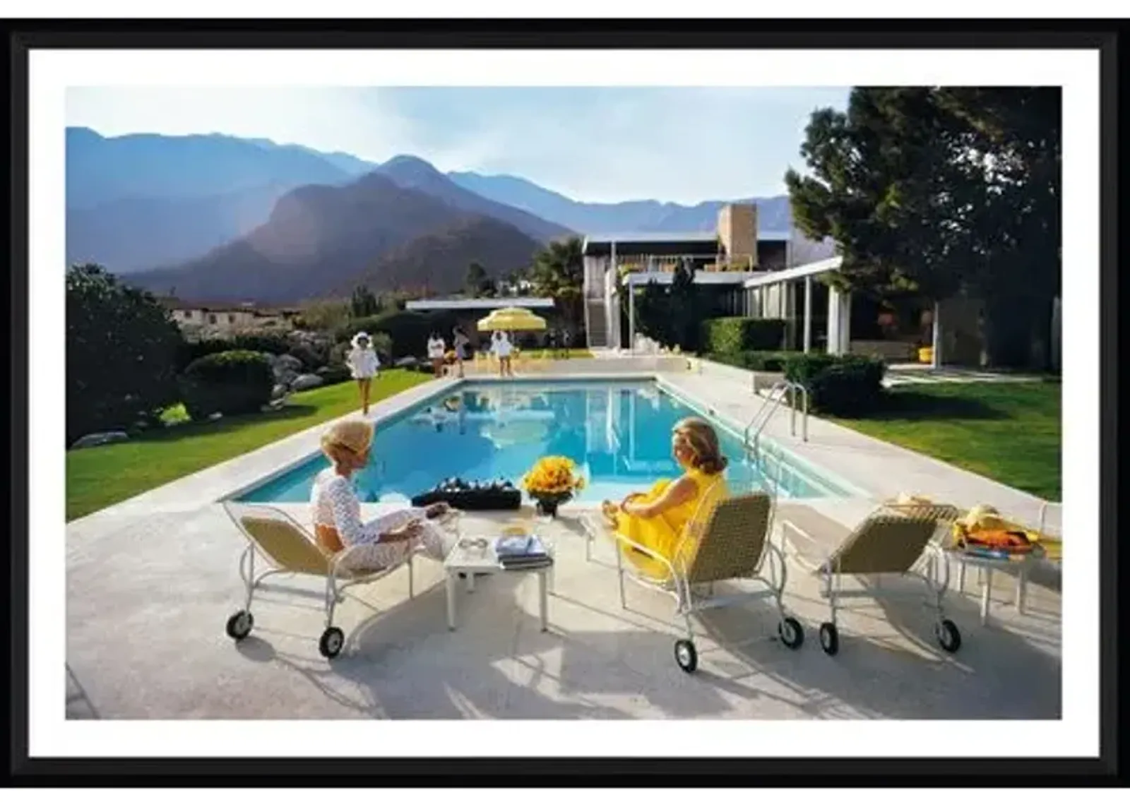 Slim Aarons - Poolside Glamour - Black