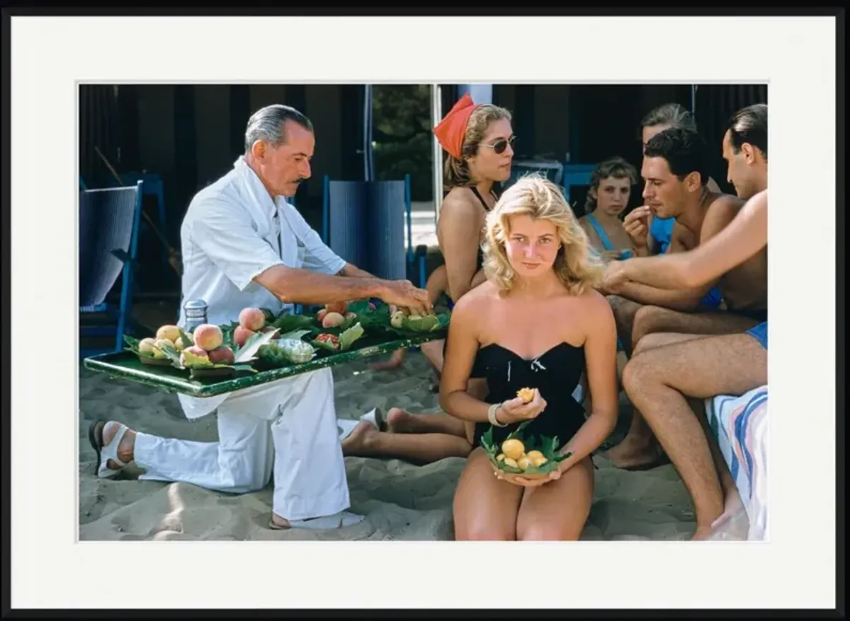 Slim Aarons, The Lido in Venice