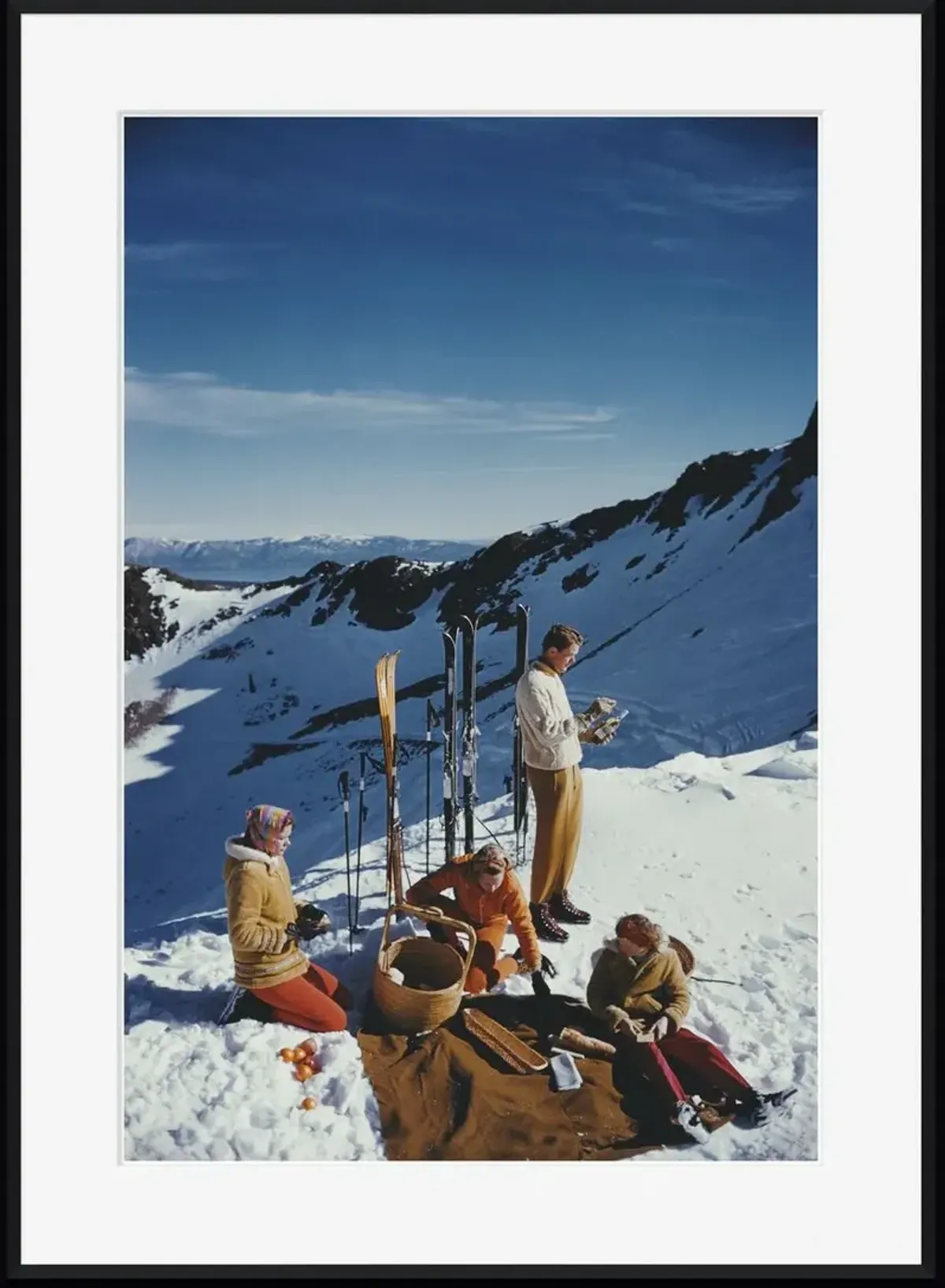 Slim Aarons, Squaw Valley Picnic
