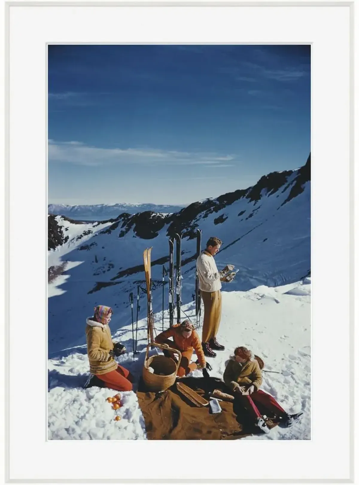 Slim Aarons, Squaw Valley Picnic