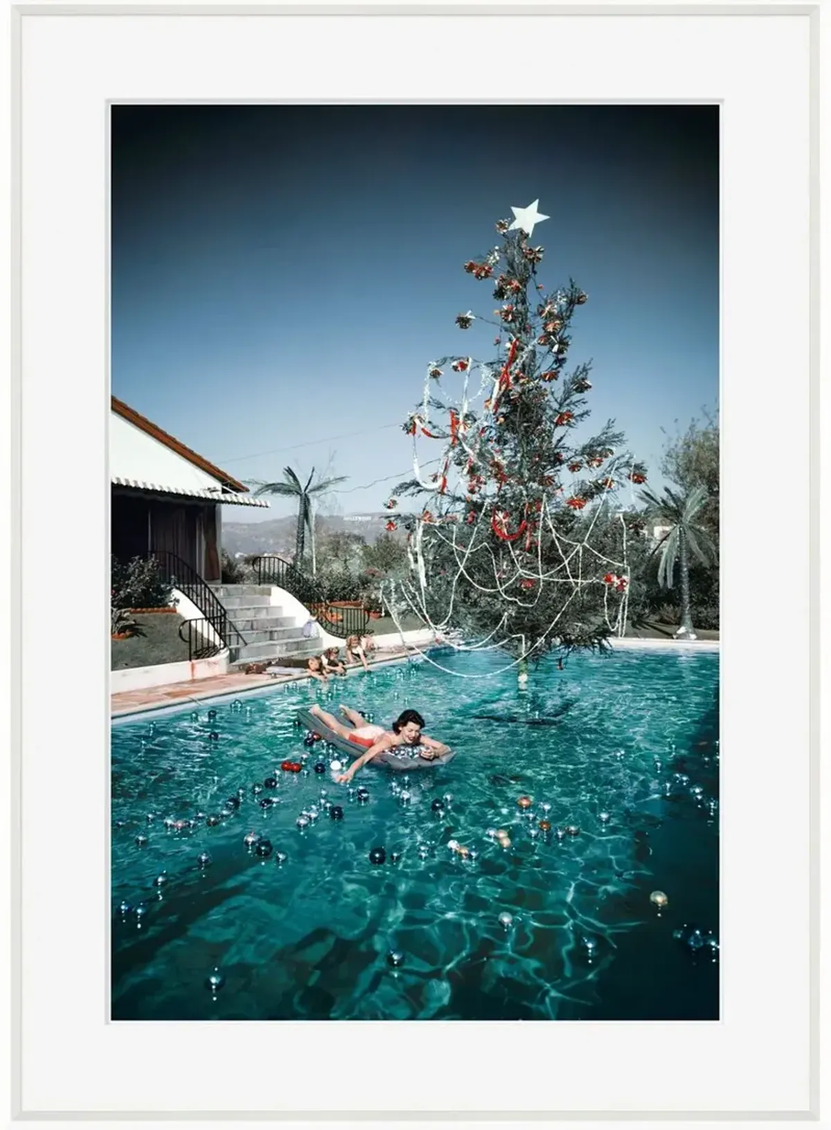Slim Aarons, Christmas Swim 1954