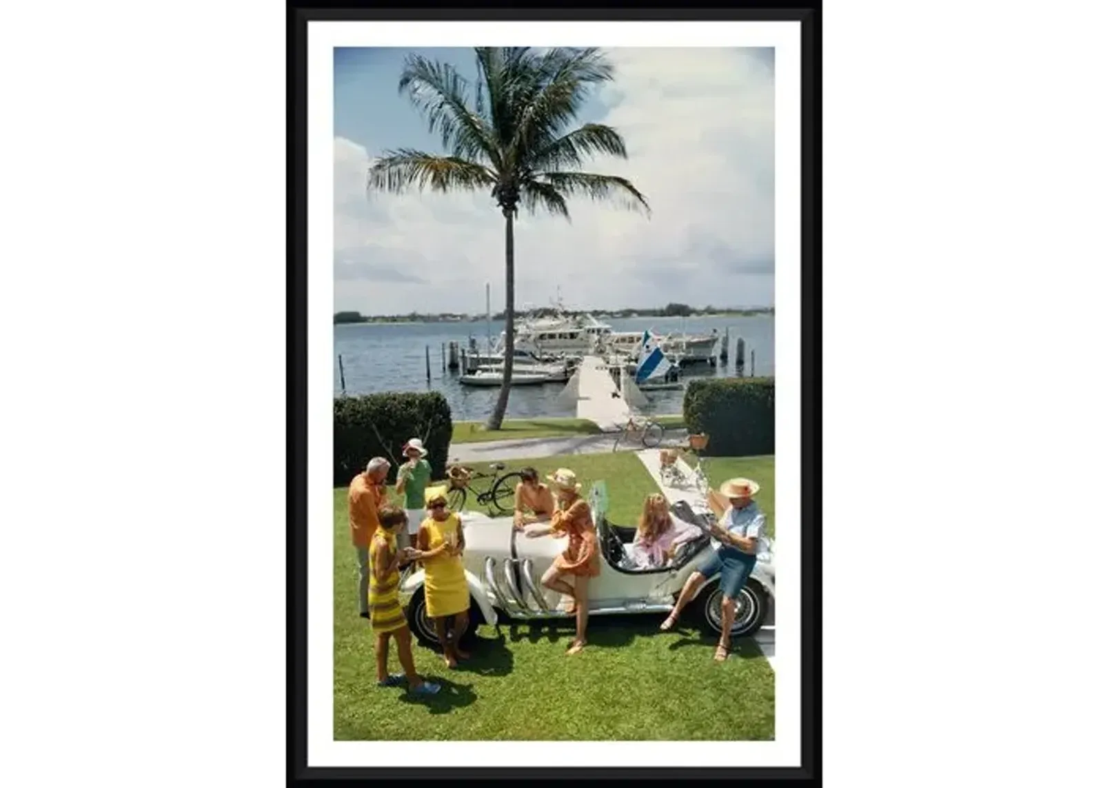 Slim Aarons - Palm Beach Society - Black