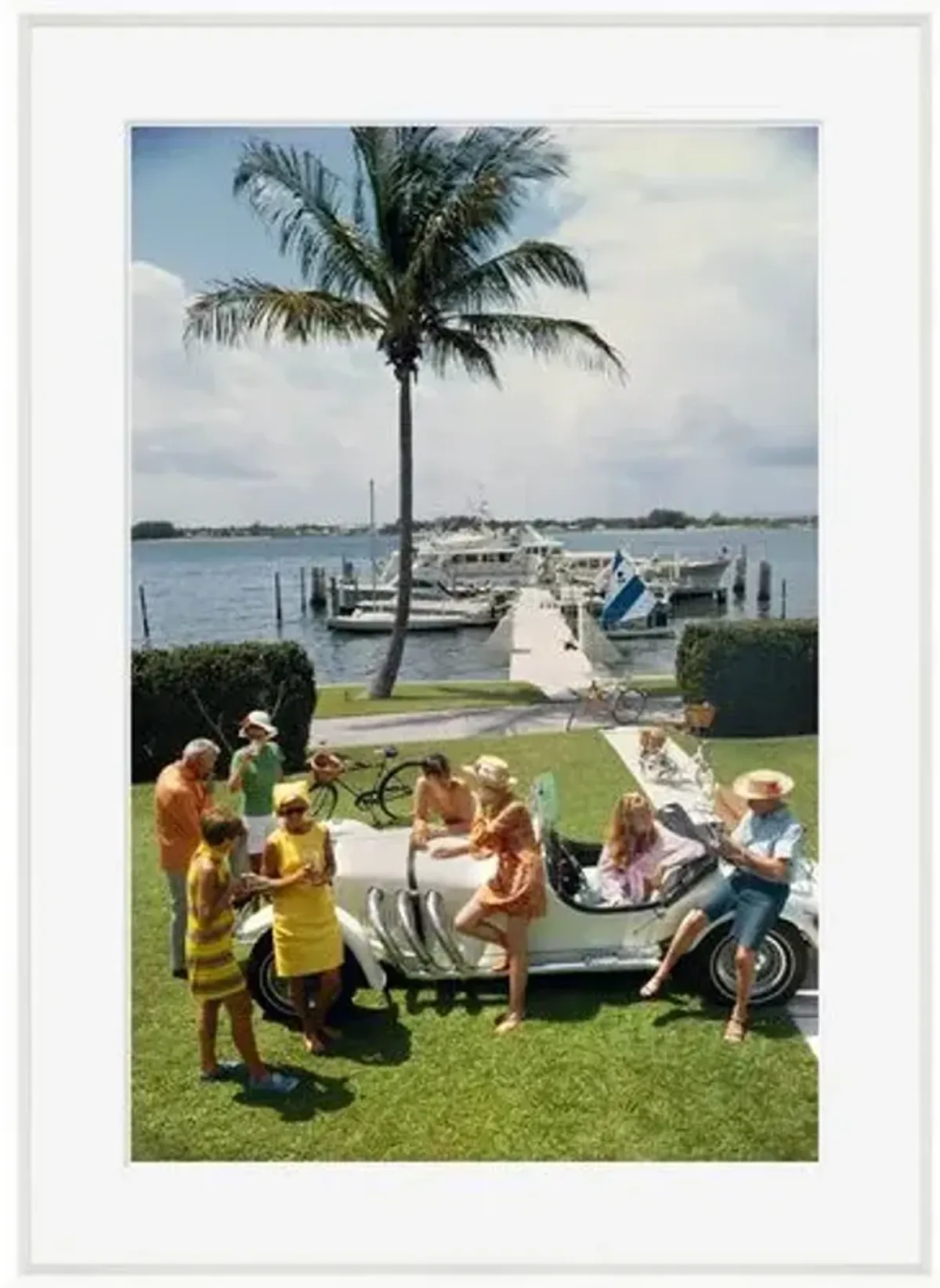 Slim Aarons - Palm Beach Society - White