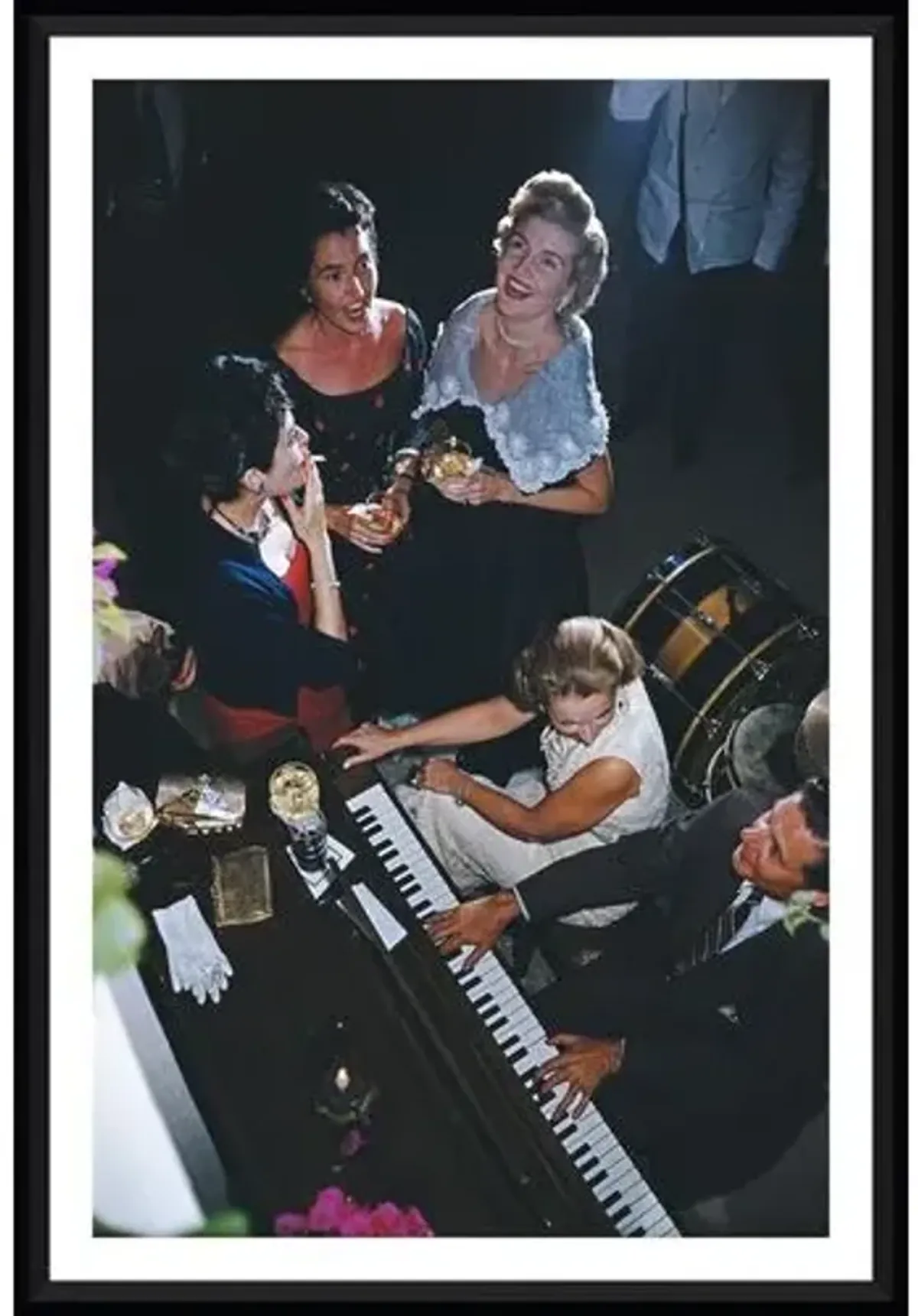 Slim Aarons - San Antonio Party - Black