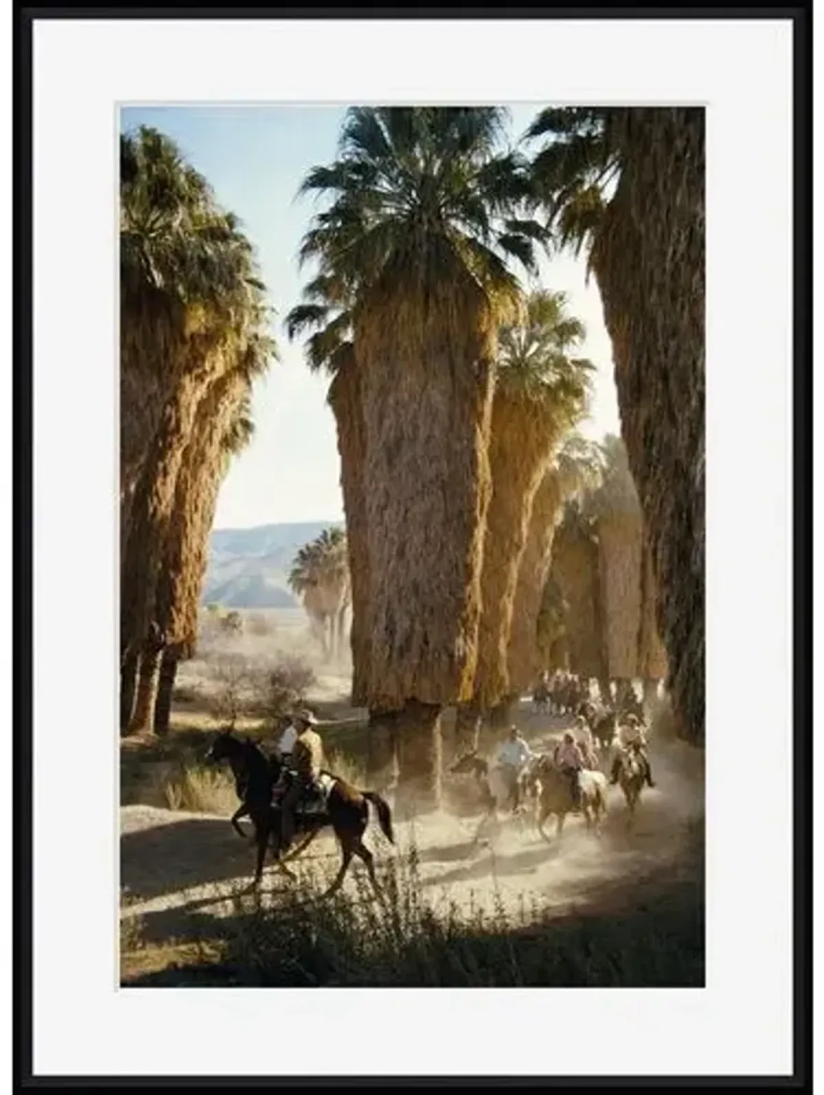 Slim Aarons - Palm Springs Riders - Black