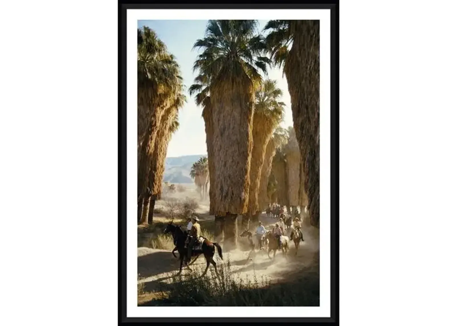 Slim Aarons - Palm Springs Riders - Black