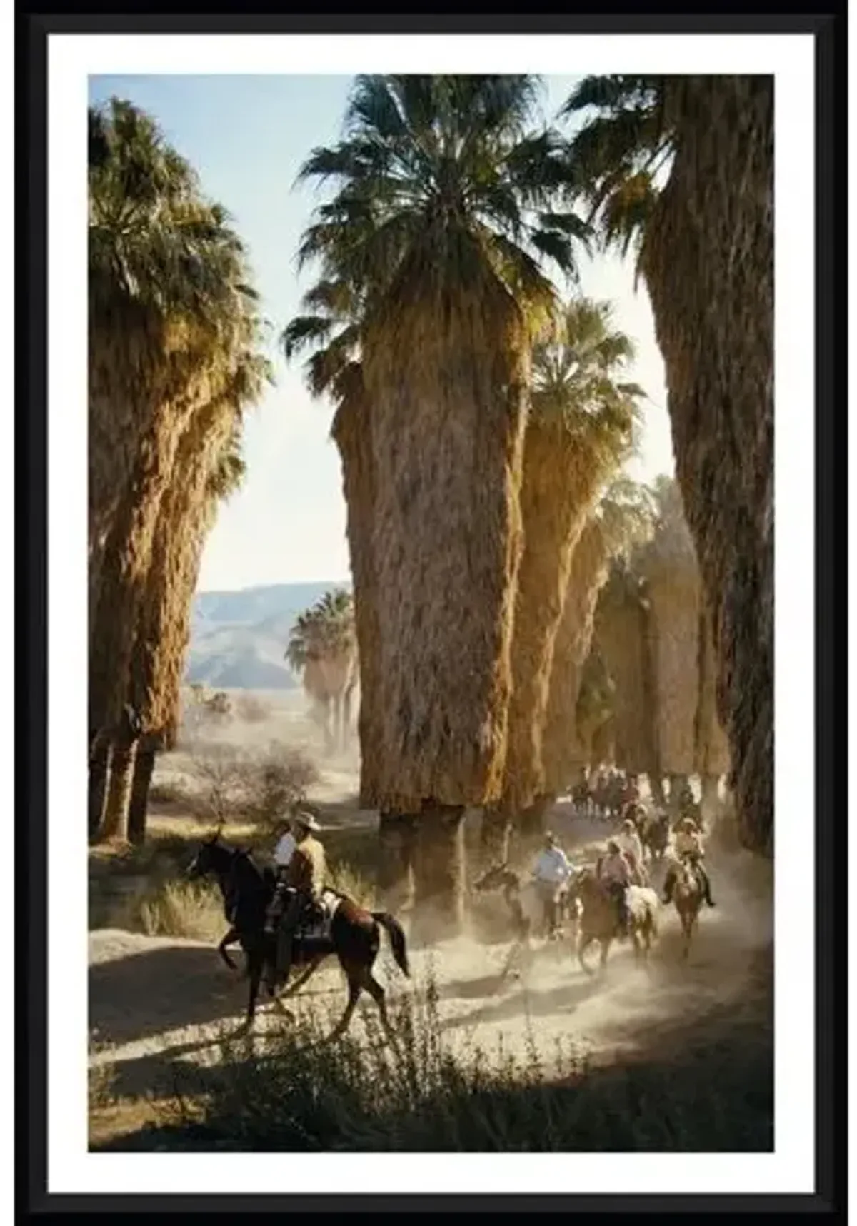 Slim Aarons - Palm Springs Riders - Black