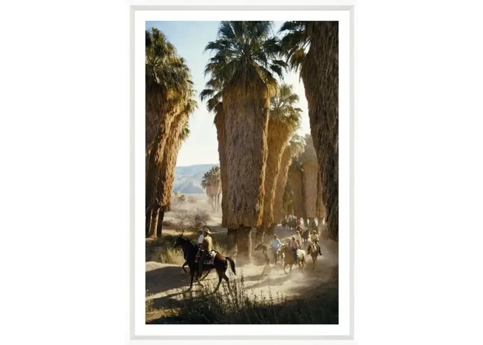 Slim Aarons - Palm Springs Riders - White