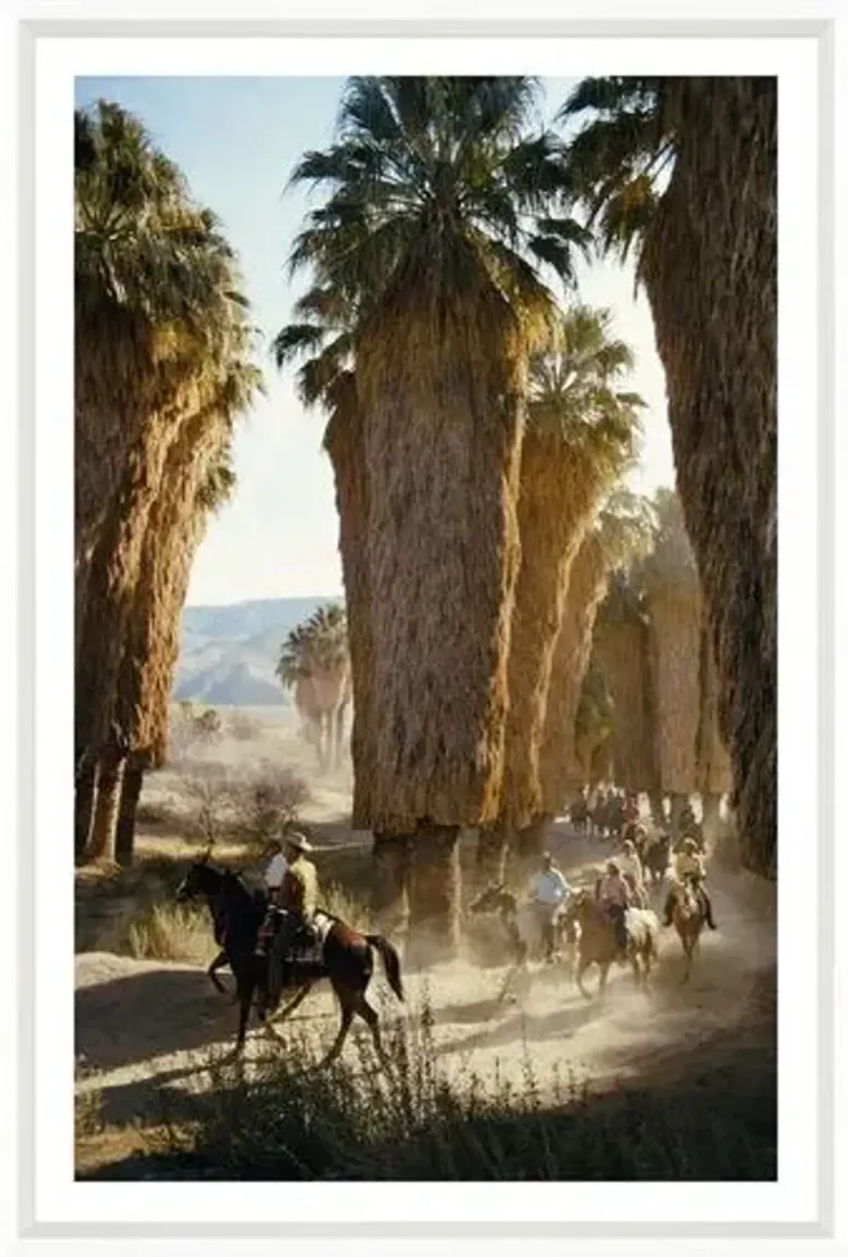 Slim Aarons - Palm Springs Riders - White