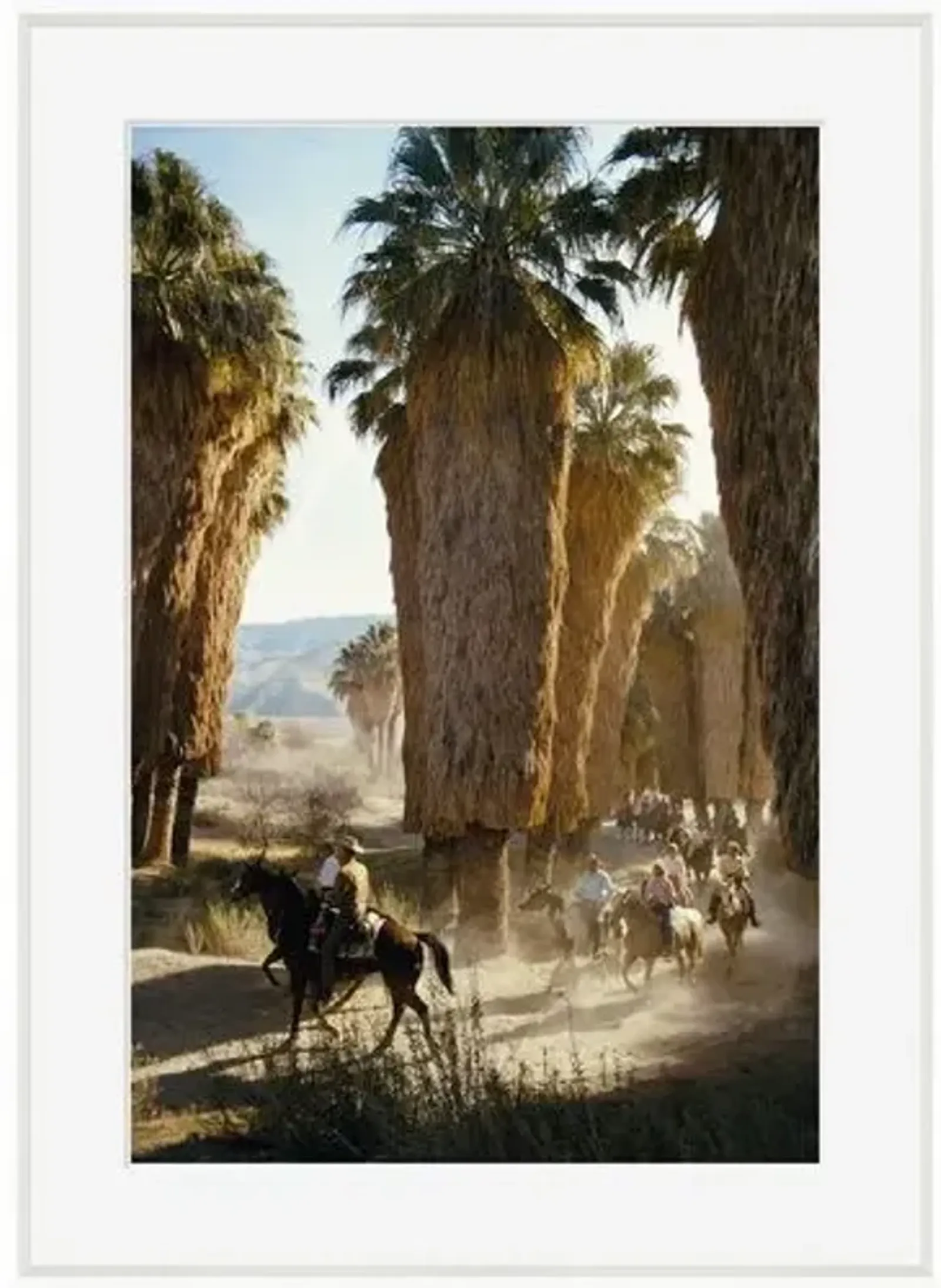 Slim Aarons - Palm Springs Riders - White