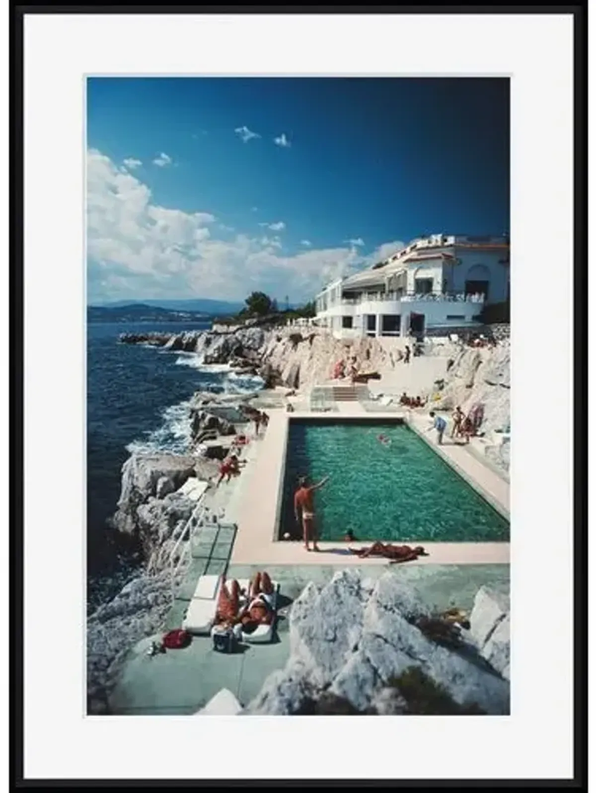 Slim Aarons - Hotel du Cap-Eden-Roc - Black