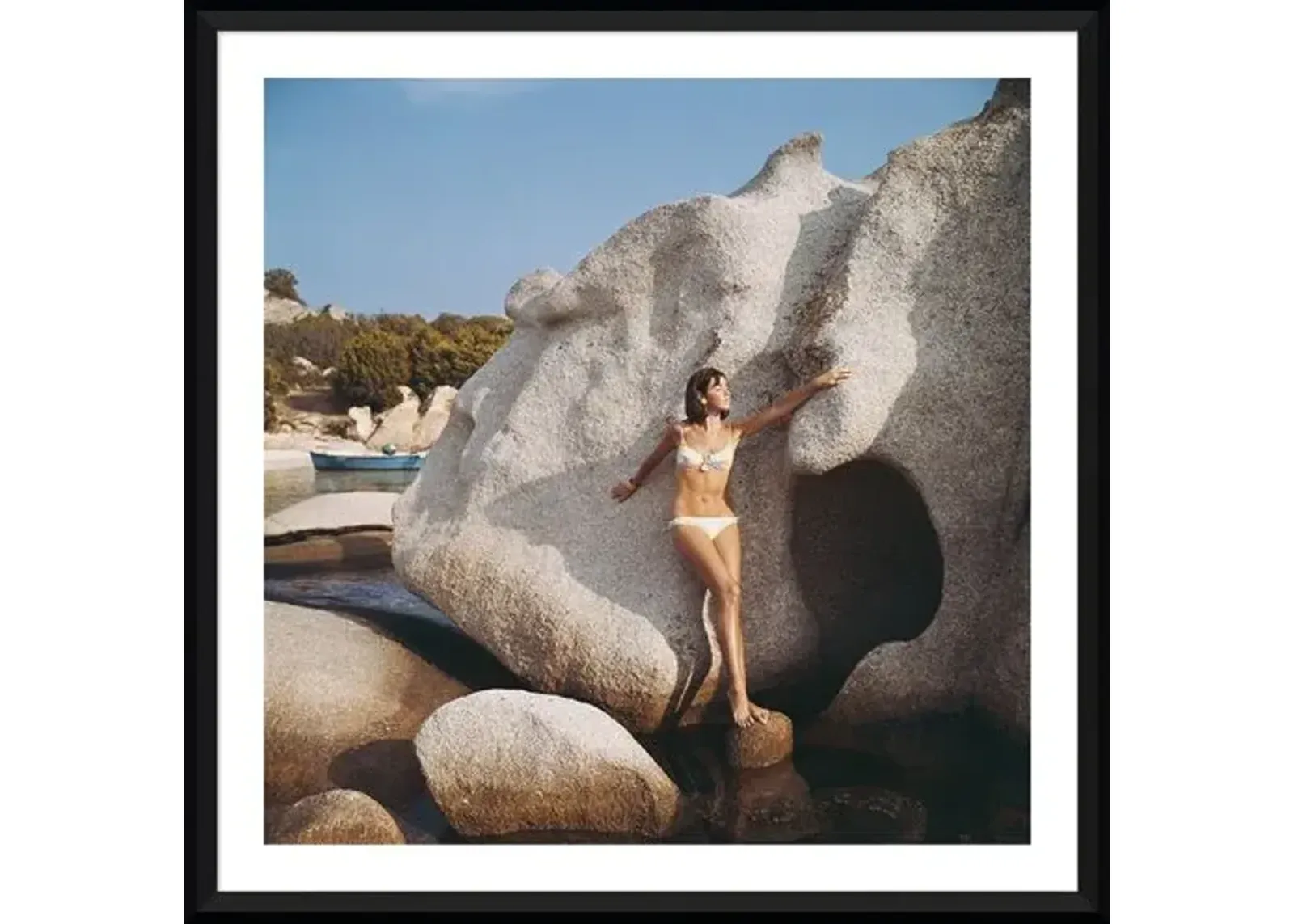 Slim Aarons - Olimpia Hruska - Black