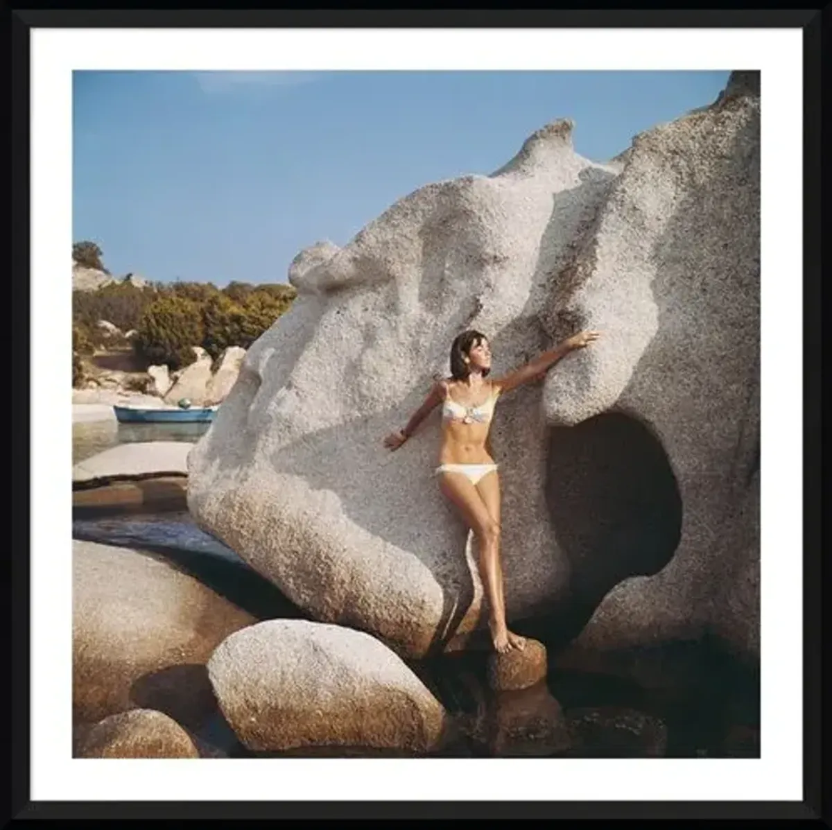 Slim Aarons - Olimpia Hruska - Black