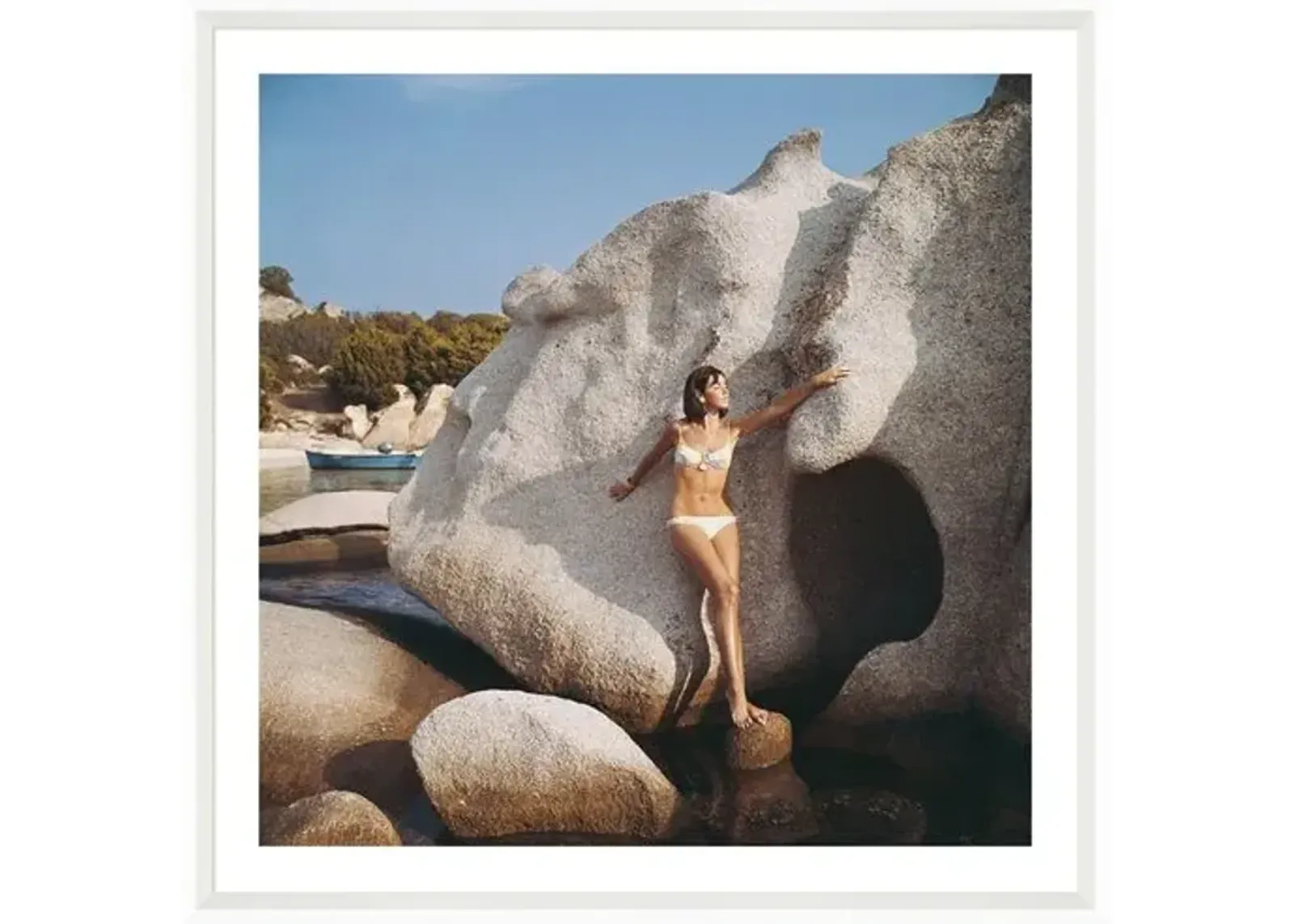 Slim Aarons - Olimpia Hruska - White