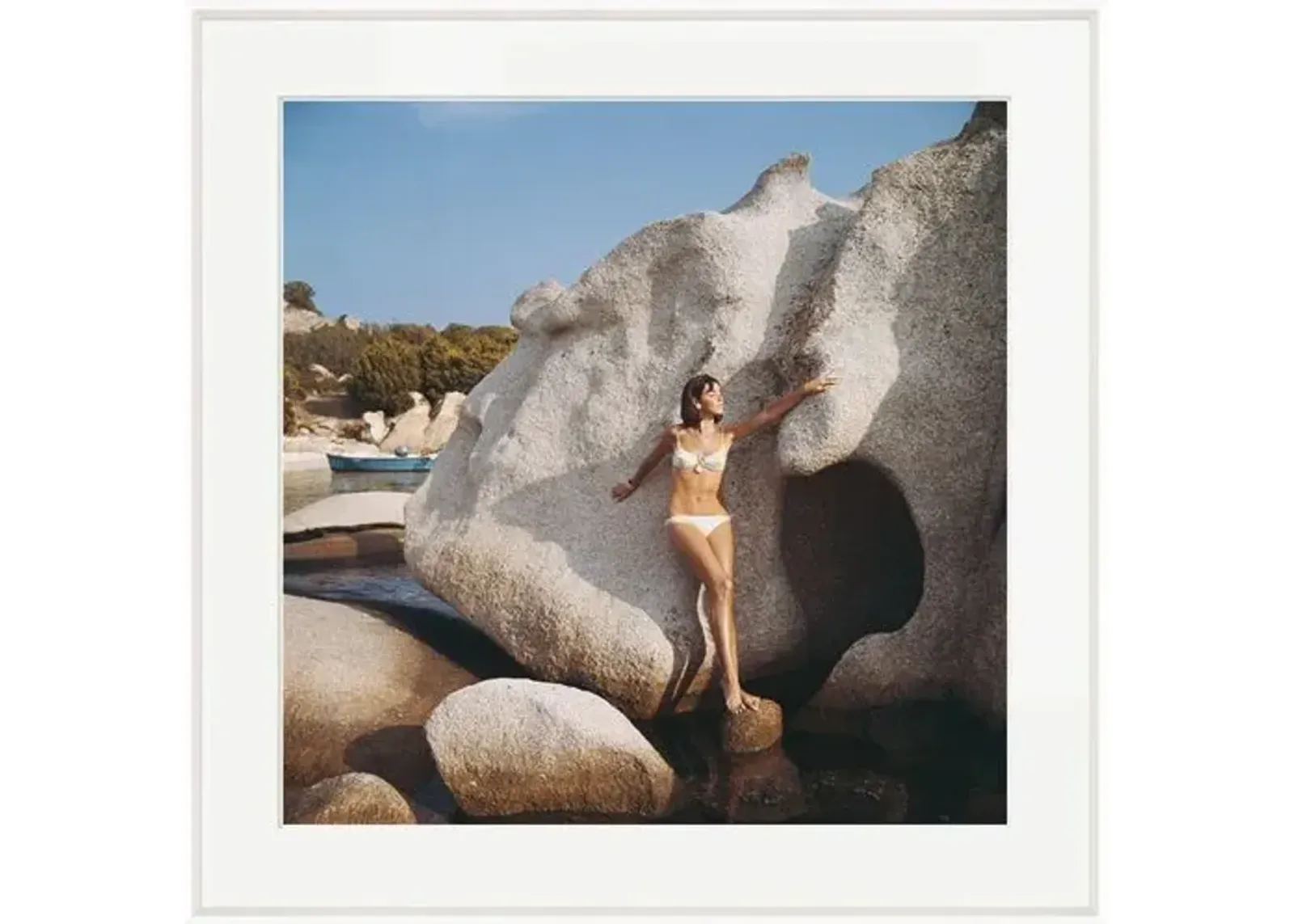 Slim Aarons - Olimpia Hruska - White