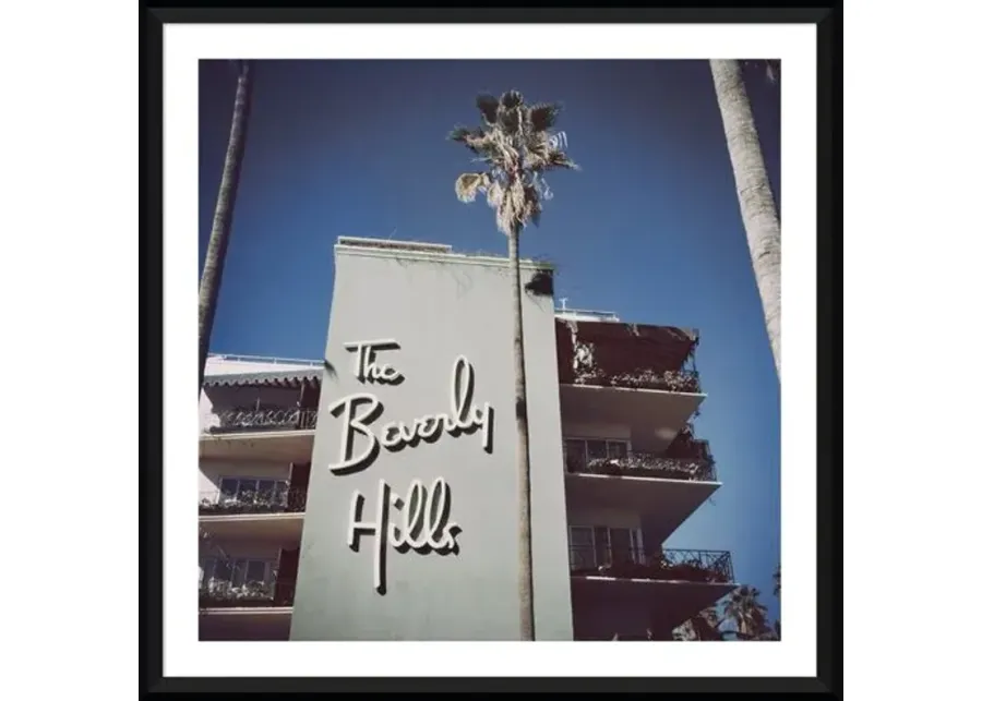 Slim Aarons - Beverly Hills Hotel - Black