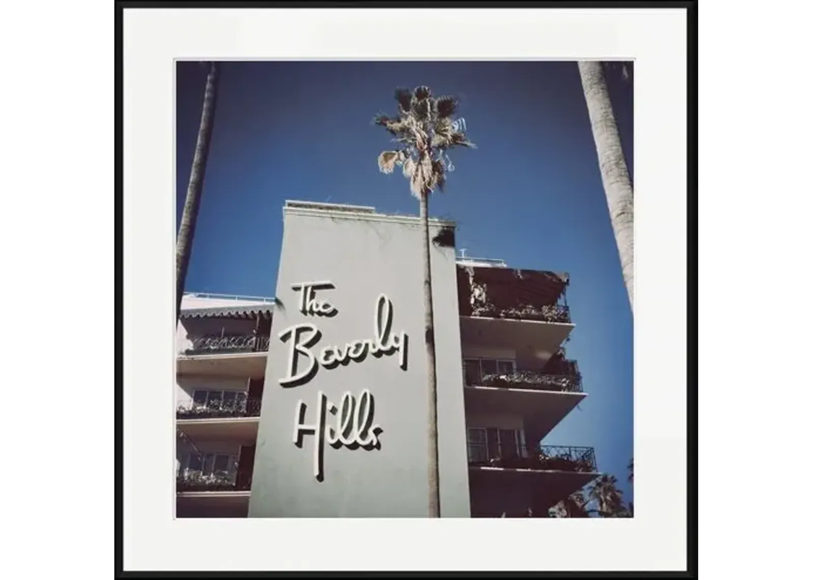 Slim Aarons - Beverly Hills Hotel - Black