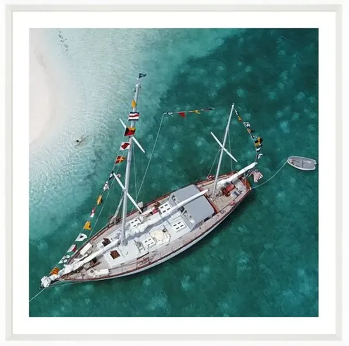 Slim Aarons - Charter Ketch 1960 - White