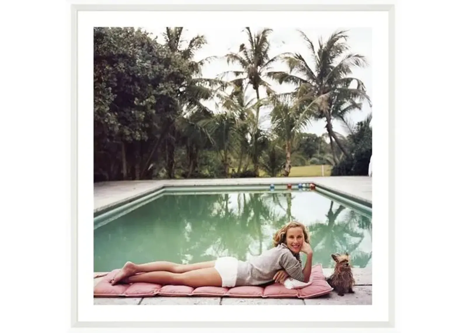 Slim Aarons - Having a Topping Time - White