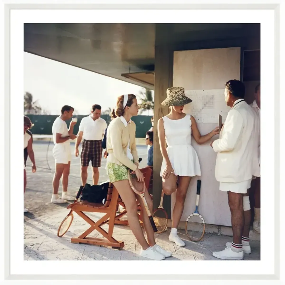 Slim Aarons, Tennis in the Bahamas